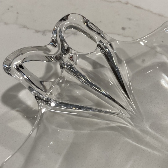 Vintage Fostoria - Clear- Uranium Platter - Picture 2 of 7